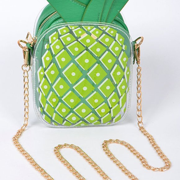 Hello 3AM Green Pinaple Clutch bag NWT - Picture 3 of 5